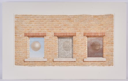 "THREE WINDOWS" by ROBERT ESHOO (1926-2018)