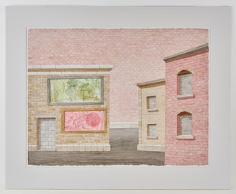 "GO ! STOP! DEAD! END!" by ROBERT ESHOO (b.1926)