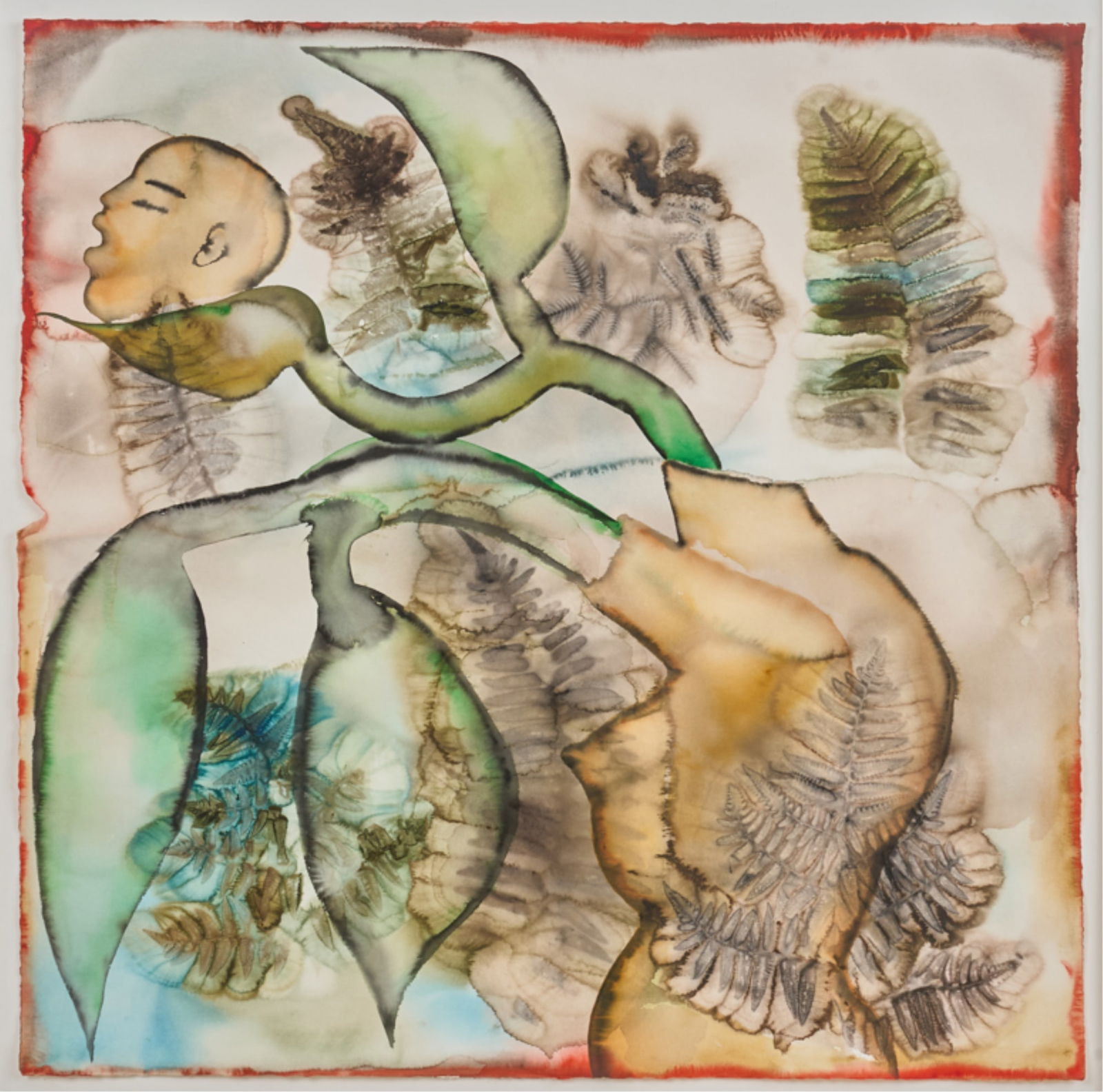 FRANCESCO CLEMENTE (ITALIAN B-1952) "TO BE TITLED" (1 of 14)