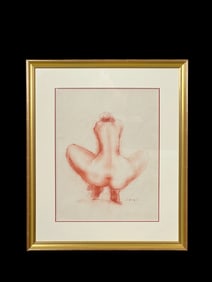 JEAN LANIAU (B-1931) "PAPILLON STUDY"