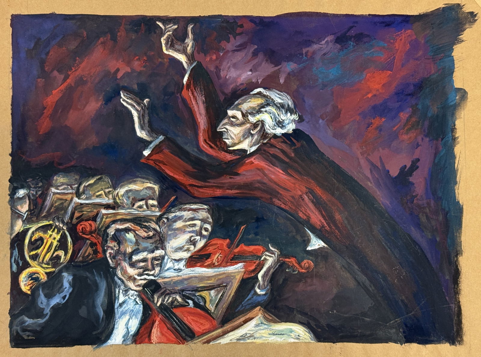 MERVIN JULES (1912-1994) "THE CONDUCTOR" (1 of 7)