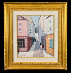 CHARLES LEVIER (1920-2003) "RUE LA BAVOIR"