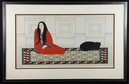 WILL BARNET (1911-2012) "SOLILOQUY"