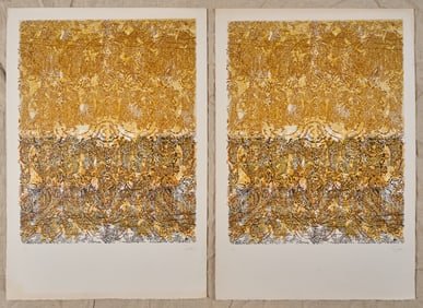 FRANCOIS ROUAN (b. 1943) Two Works