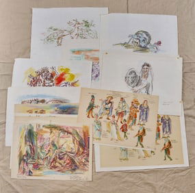 OSKAR KOKOSCHKA (1886-1980) 1967 BAL MASQUE