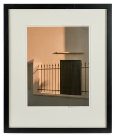 KATE GRISWOLD (b. 1954) Iron Fence / Last Light