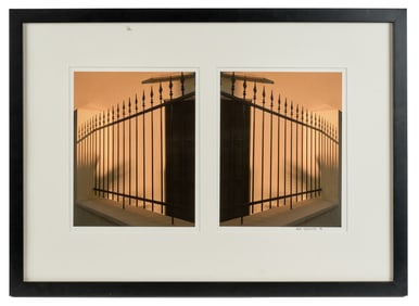 KATE GRISWOLD (b. 1954) Iron Fence / Diptych