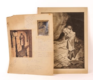 DENNIS LEHANE MID CENTURY STUDENT SKETCH