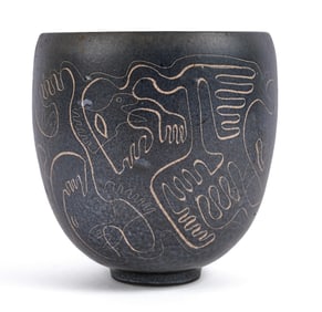 EDWIN & MARY SCHEIER STUDIO POTTERY VASE