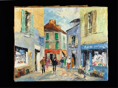 (20thc) FRENCH SCHOOL "FLEURS MONTREUX"