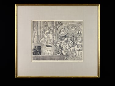 REGINALD MARSH (1898-1954) "PEOPLES FOLLIES"