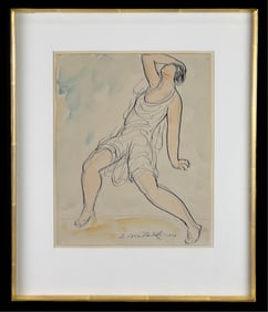ABRAHAM WALKOWITZ (1878-1965) "ISADORA DUNCAN"