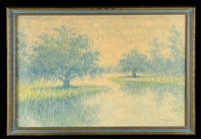 ALEXANDER JOHN DRYSDALE (1870-1934) "BAYOU OAKS"