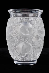 LALIQUE "BAGATELLE" CRYSTAL VASE