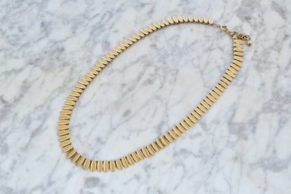 14K GOLD CLEOPATRA NECKLACE