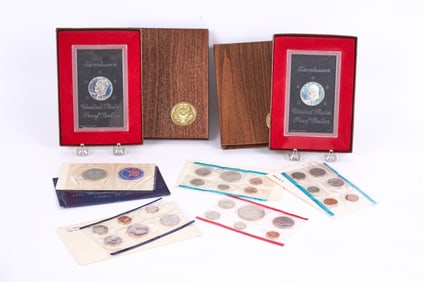 1971 and 1972 EISENHOWER PROOF DOLLARS etc