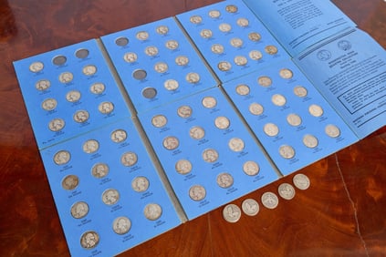 LOT of STANDING LIBERTY and WASHINGTON QUARTERS