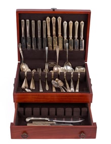 GROUPING MISC STERLING SILVER FLATWARE