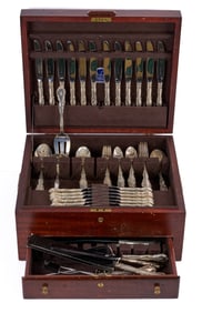 TOWLE "FONTANA" STERLING SILVER FLATWARE SERVICE