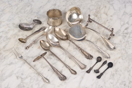 GROUPING OF MISC STERLING SILVER WARES