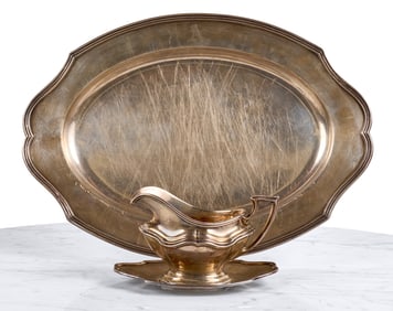 REED & BARTON STERLING SILVER "HEPPLEWHITE" SET