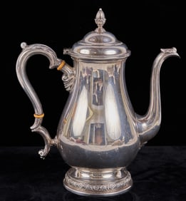 INTERNATIONAL STERLING CO "PRELUDE" SILVER TEAPOT