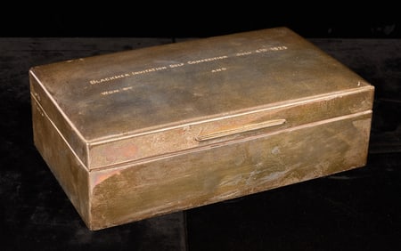 RICHARD COMYNS STERLING SILVER PRESENTATION BOX