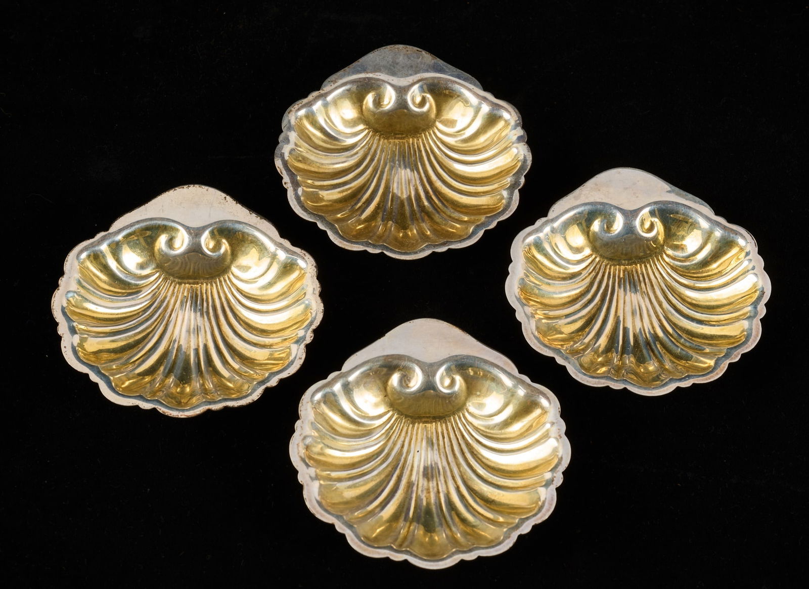 (4) CARTIER STERLING SILVER NUT DISHES (1 of 4)