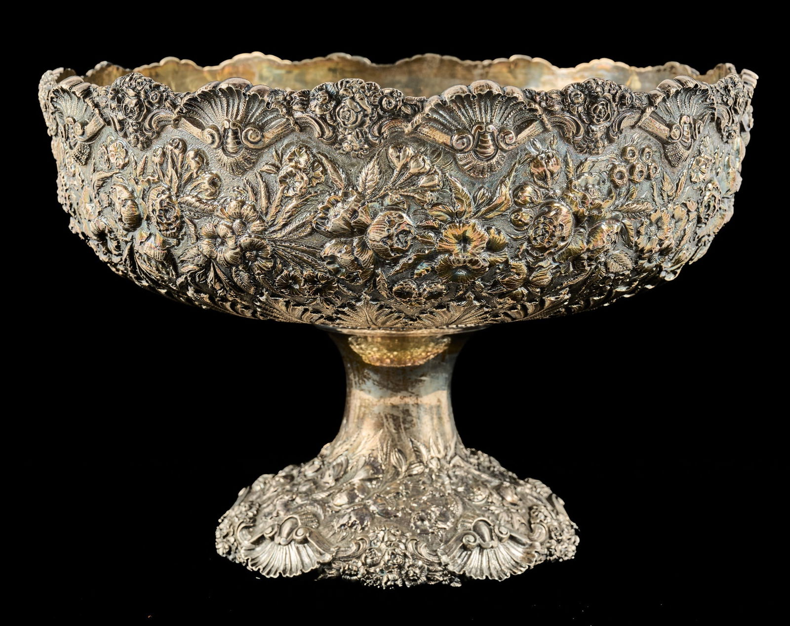 JACOBI & JENKINS STERLING SILVER PUNCH BOWL (1 of 9)