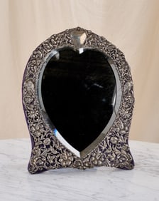 WILLIAM COMYNS & SONS STERLING DRESSER MIRROR