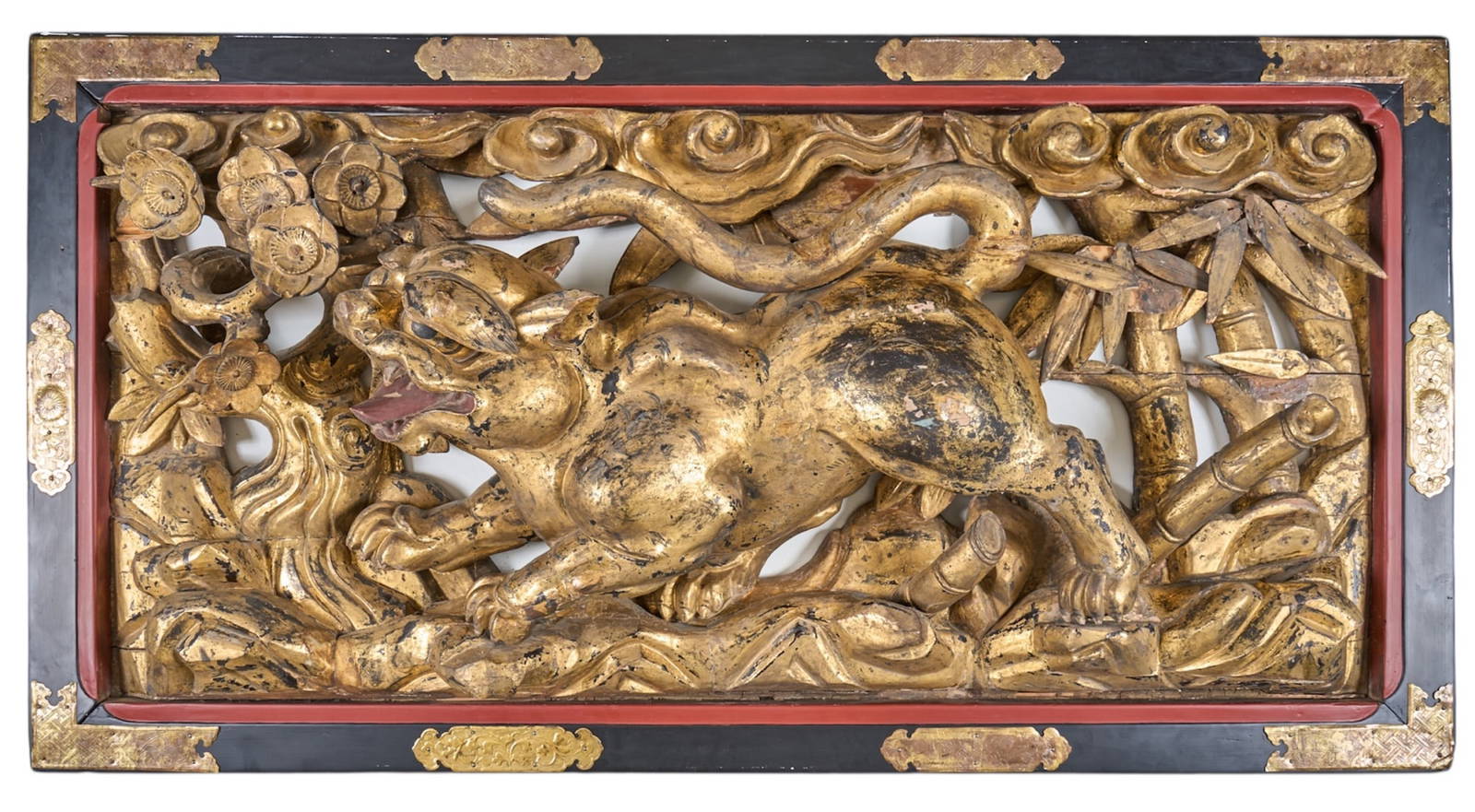 CHINESE ARCHITECTURAL PAGODA FRAGMENT