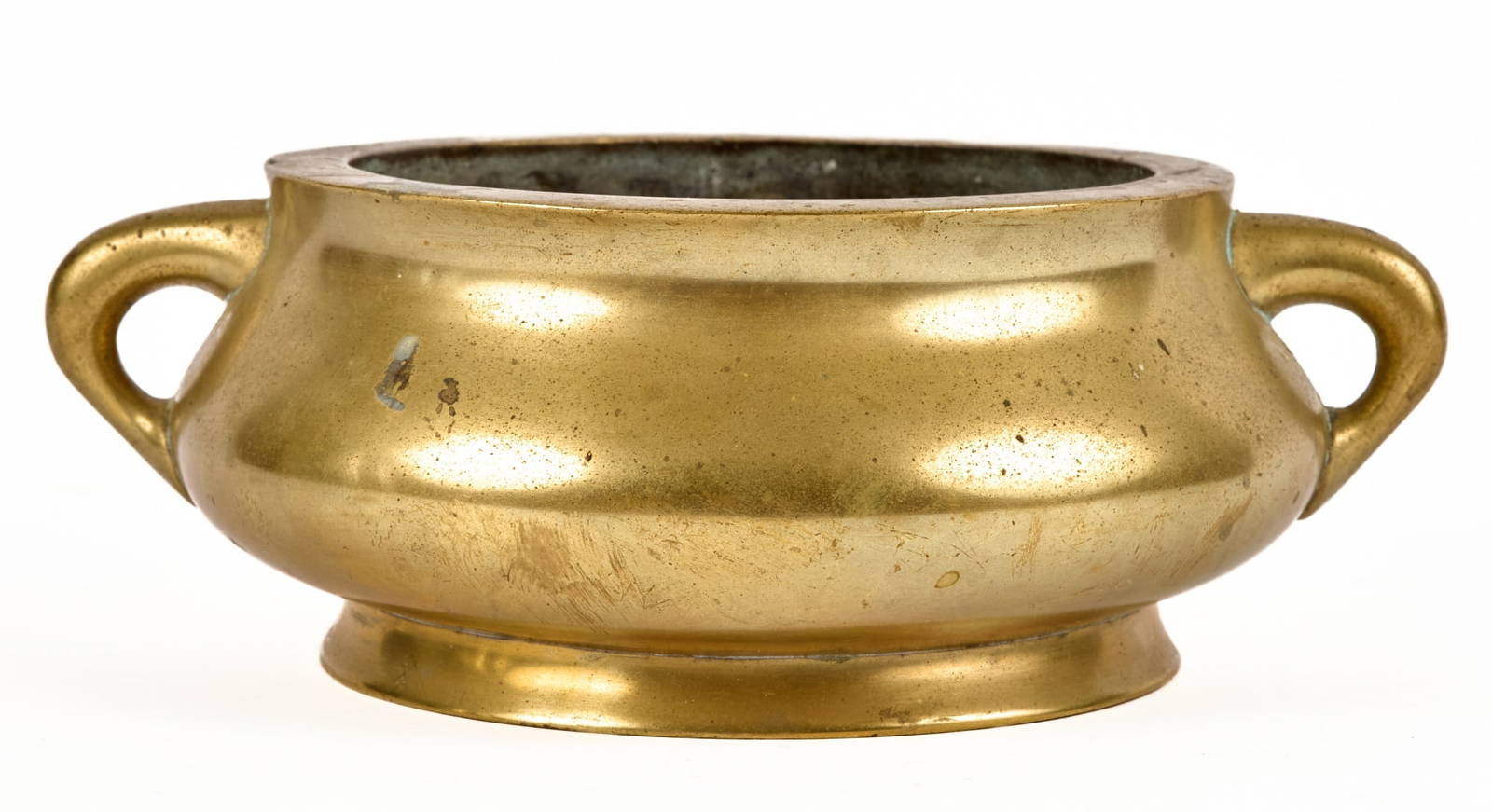 (17th/18th c) CHINESE BRONZE CENSER w/ XUANDE MARK