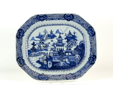 CHINESE EXPORT NANKING SERVING PLATTER