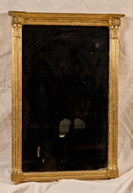(Early 19th c) CLASSICAL HALLWAY LOOKING GLASS
