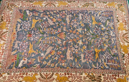 MODERN HANDMADE TURKISH ROOM SIZED ORIENTAL CARPET