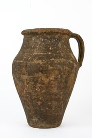 (18th c) MEDITERRANEAN TERRA COTTA STORAGE JAR