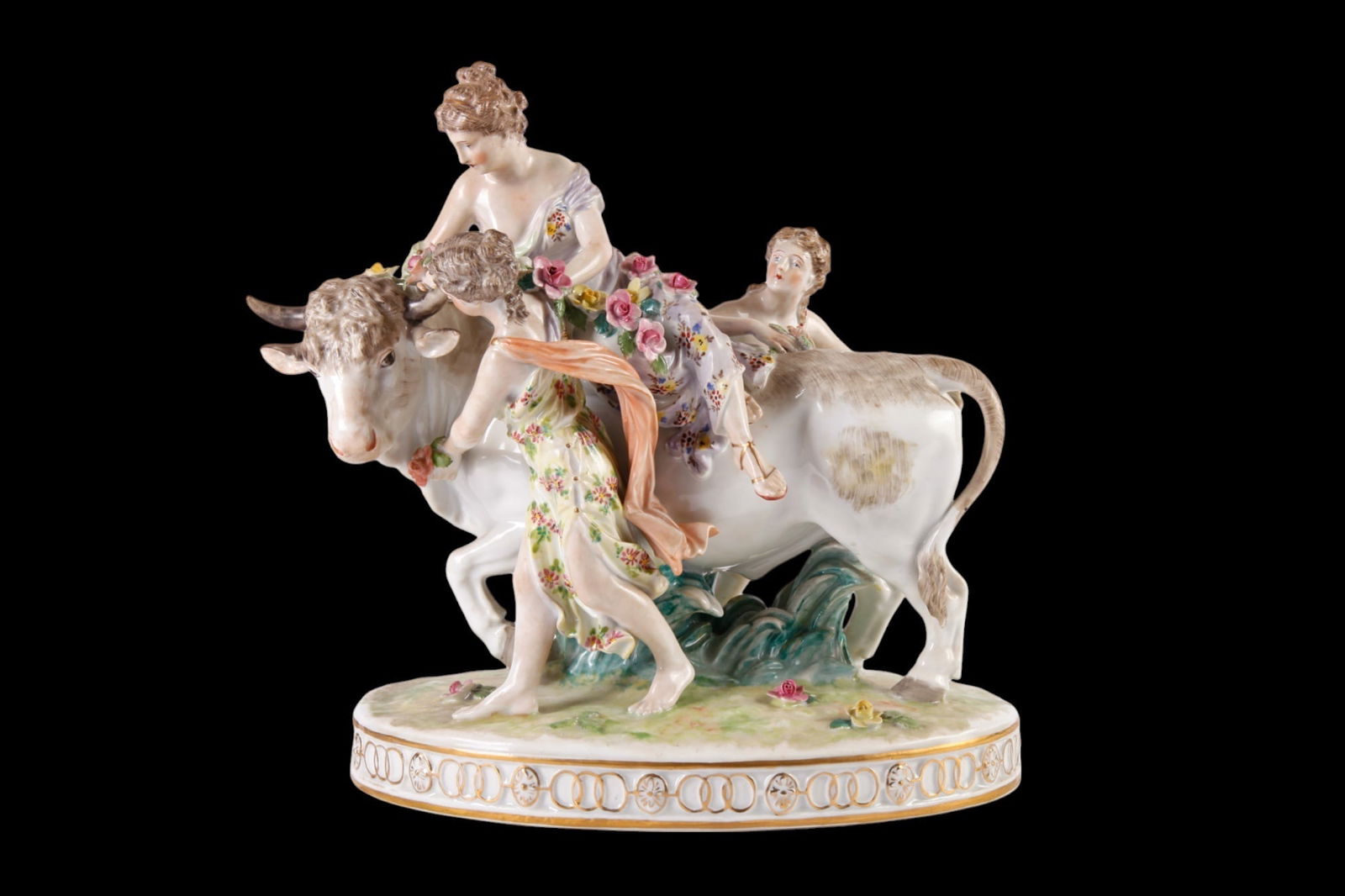 DRESDEN PORCELAIN FIGURAL GROUP (1 of 13)