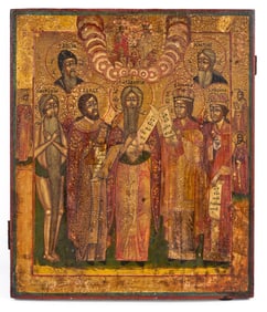 (19th c) EASTERN ORTHODOX ICON