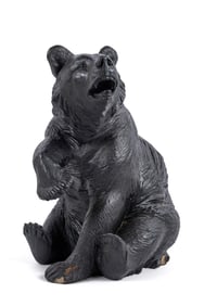 EARLY BLACK FOREST CARVING OF A BEAR