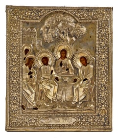 (19th c) RUSSIAN ORTHODOX ICON