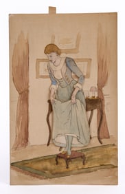 RISQUE  INTERACTIVE PULL-TAB GREETING CARD