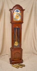 FINE QUALITY RIDGEWAY MAHOGANY TALL CASE CLOCK