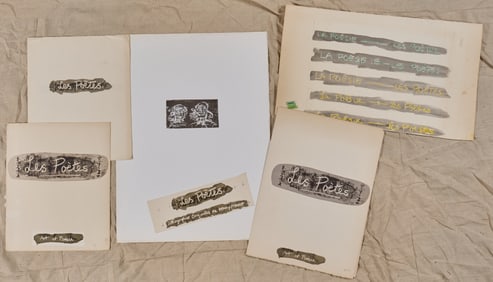 HENRY MOORE (1898-1986)  Les Poetes 1976