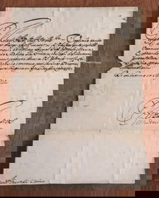 BISHOP OF COMO GIUSEPPE OLGIATI MAY 10th, 1713