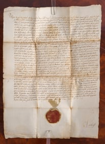 KING PHILIP II of SPAIN LETTER DATED 1539
