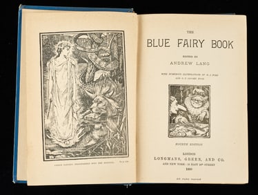 1890 THE BLUE FAIRY BOOK EDITED by ANDREW LANG