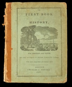 1837 THE FIRST BOOK HISTORY for CHILDREN & YOUTH