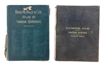 STATISTICAL ATLAS & ATLAS of FOREIGN COUNTRIES