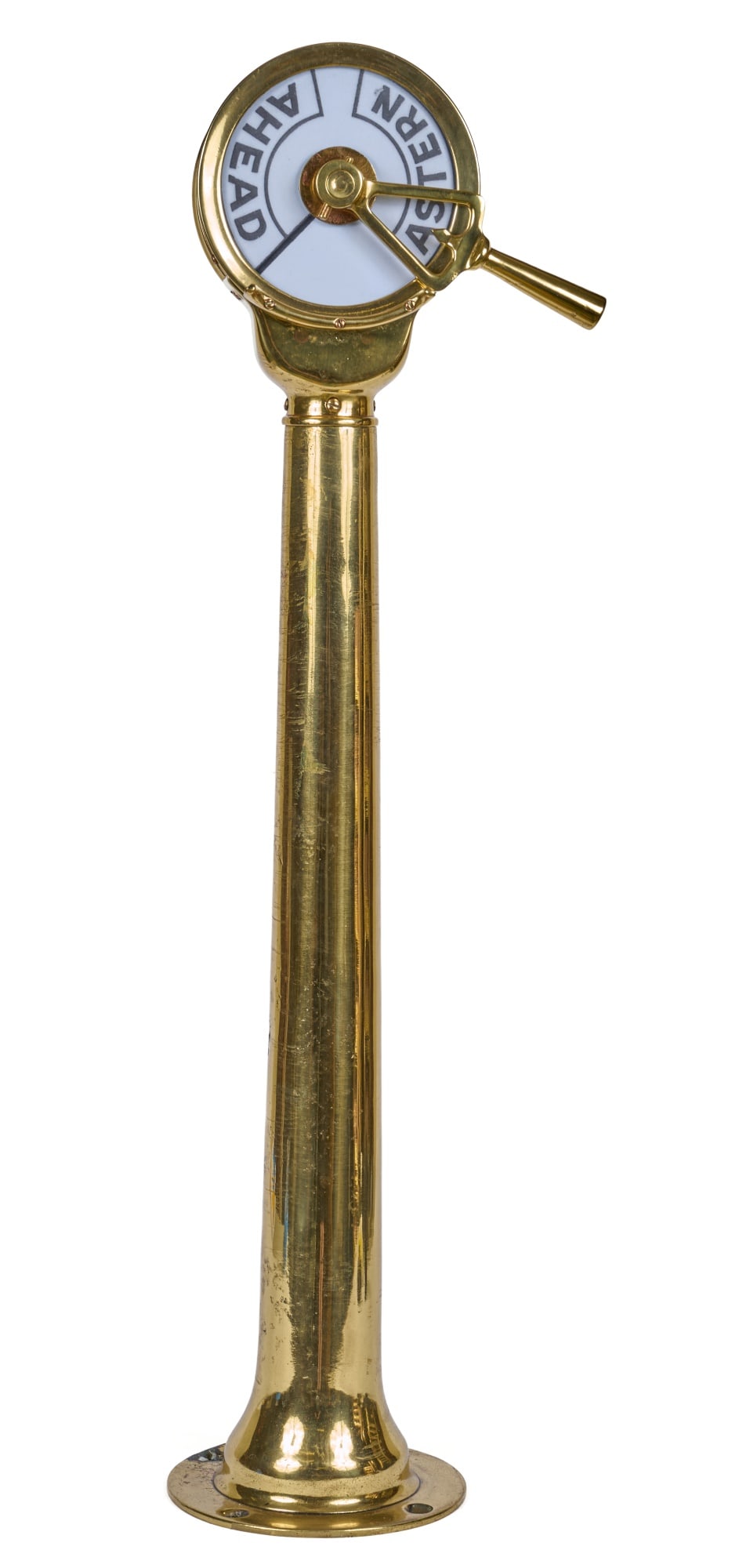 BRASS MARINE ENGINE ORDER TELEGRAPH (1 of 7)