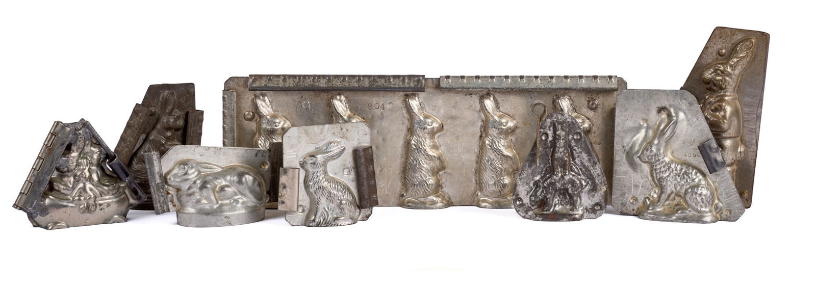 (7) RABBIT & EASTER BUNNY CHOCOLATE MOLDS (1 of 9)